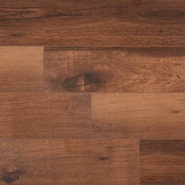 Palmetto Chestnut 6 In. X 36 In. Porcelain Floor And Wall Tile, 10PK